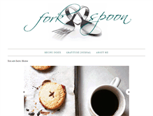 Tablet Screenshot of forkvsspoon.com